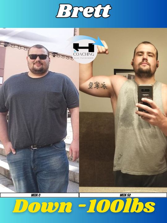 Brett, i2 Fitness member — down 100 pounds