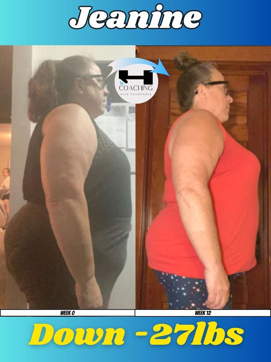 Jeanine, i2 Fitness member — down 27 pounds