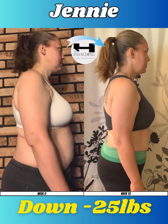 Jennie, i2 Fitness member — down 25 pounds