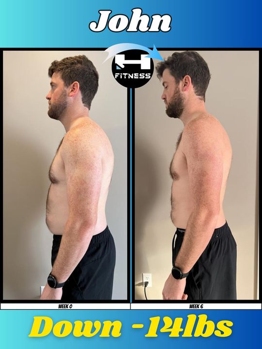 John, i2 Fitness member — down 14 pounds